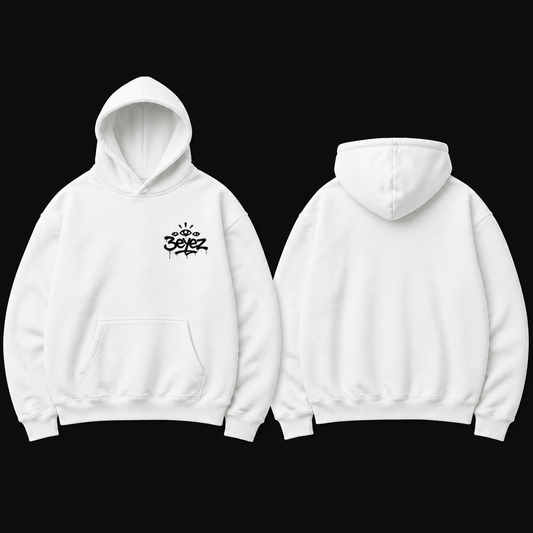 3eyez hoodie white