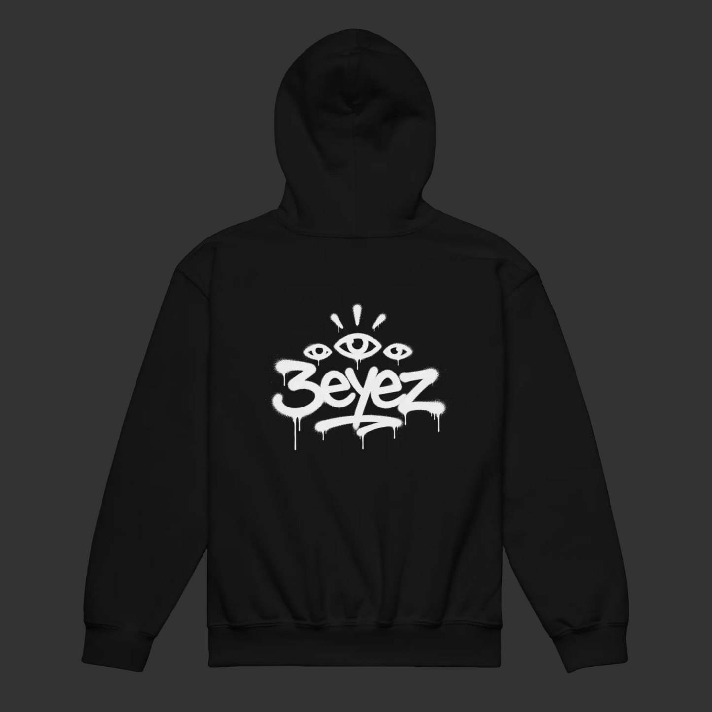 Black 2 sided hoodie