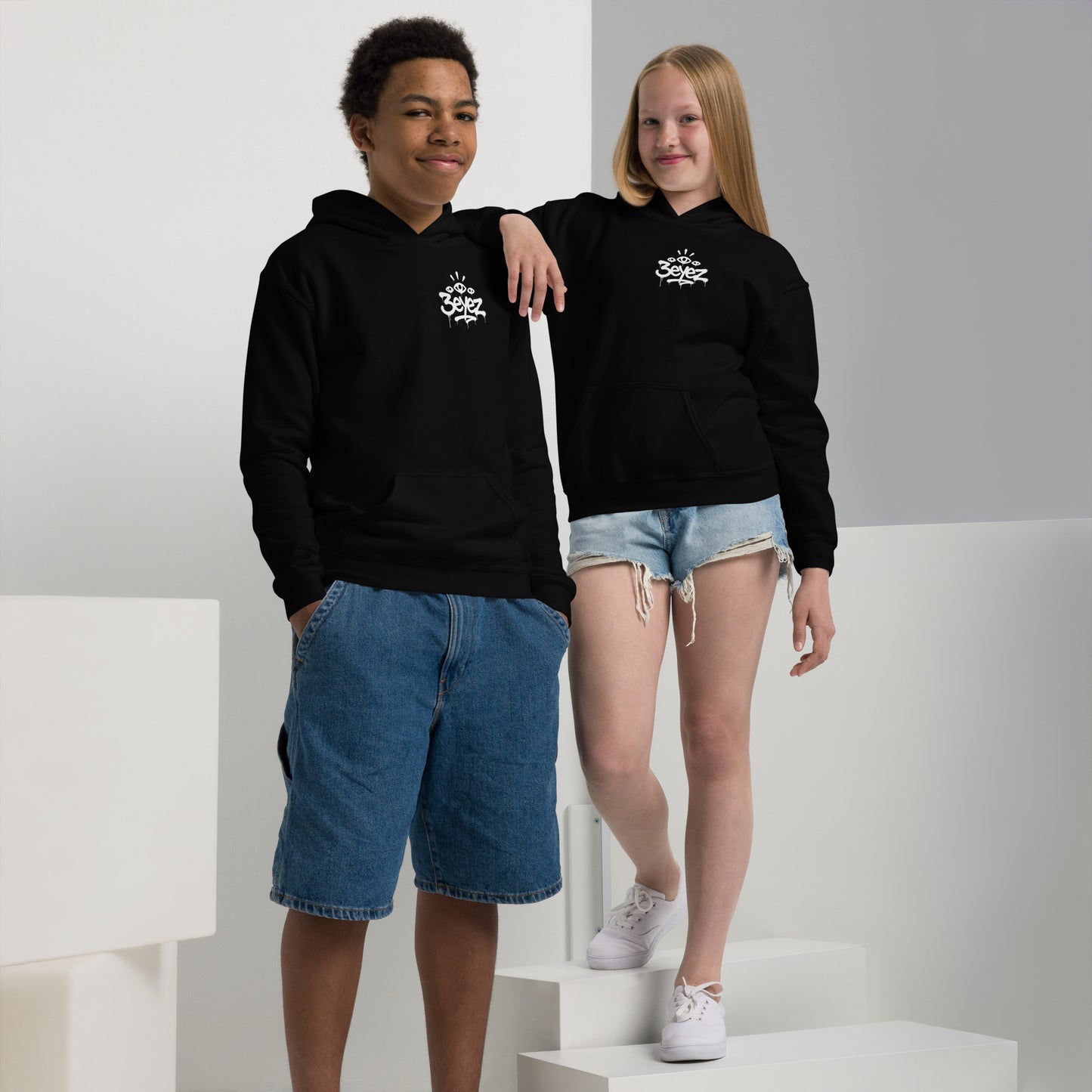 3eyez hoodie black