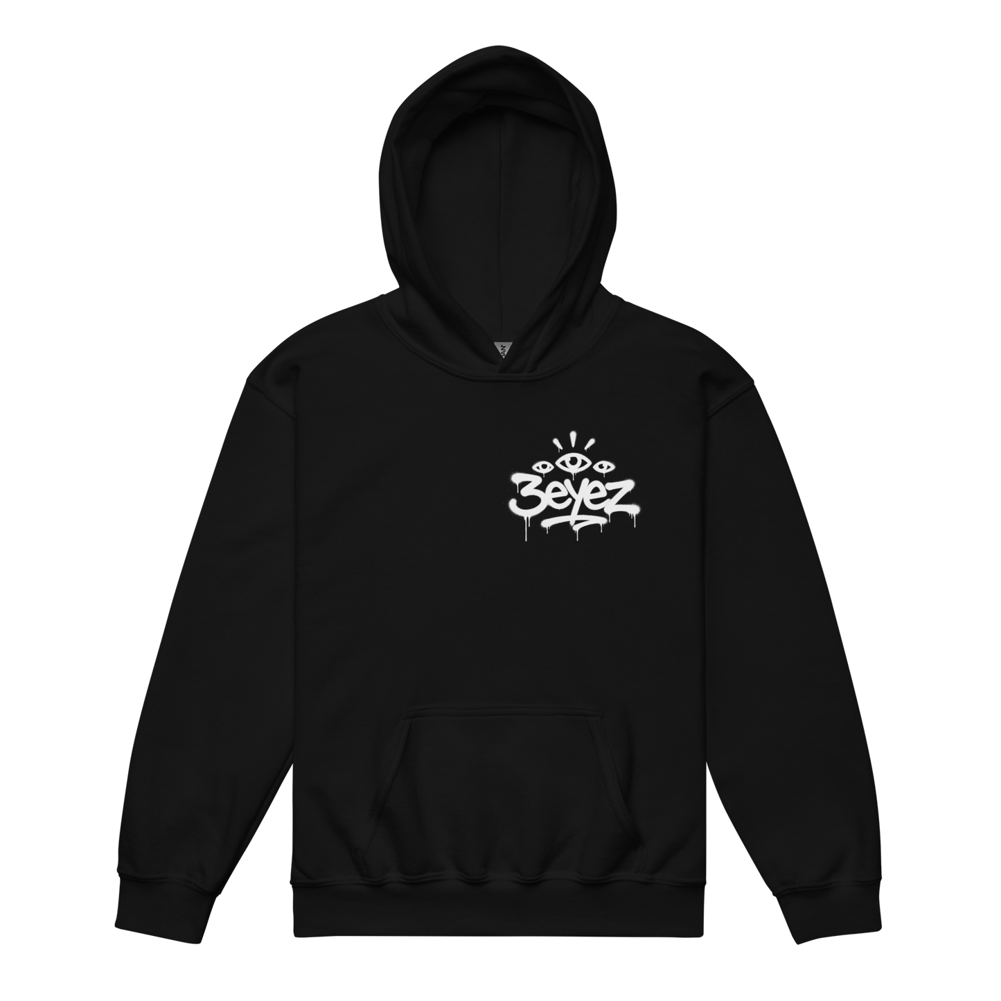Black 2 sided hoodie